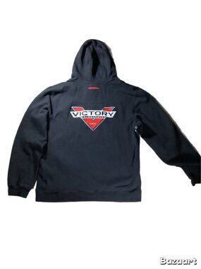 Victory Motorcycles Heavyweight Sweatshirt Men’s L Black Pullover